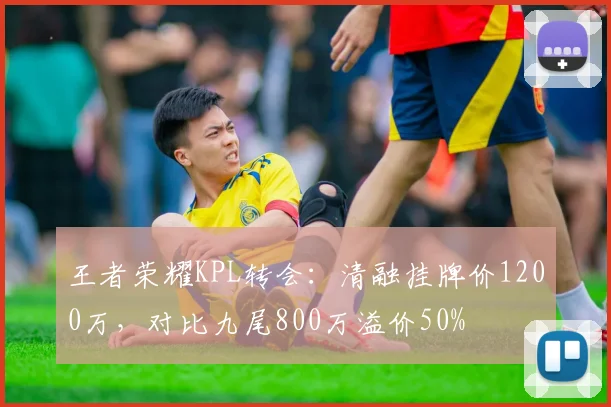 王者荣耀KPL转会:清融挂牌价1200万,对比九尾800万溢价50%